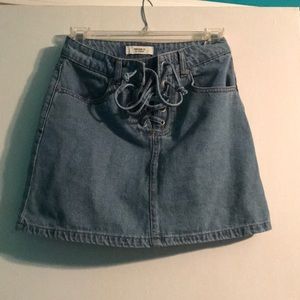 Jean skirt